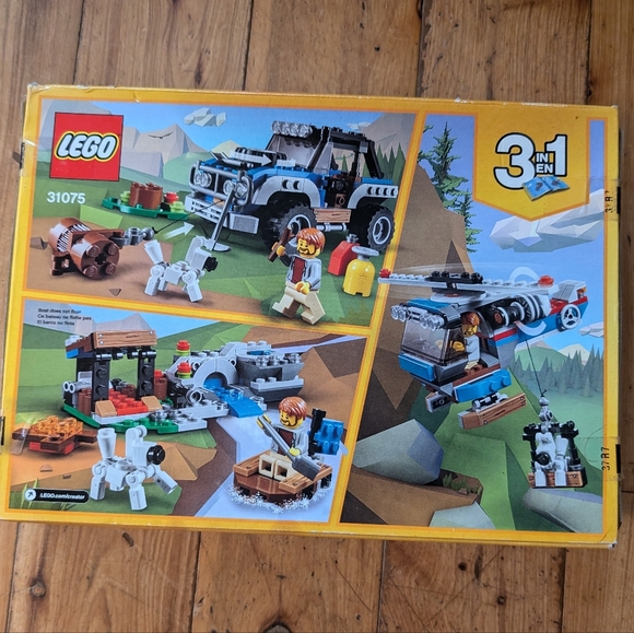 LEGO 31075 Creator Outdoor Adventure 3-in-1 Jeep Helicopter Building Set - Picture 2 of 3